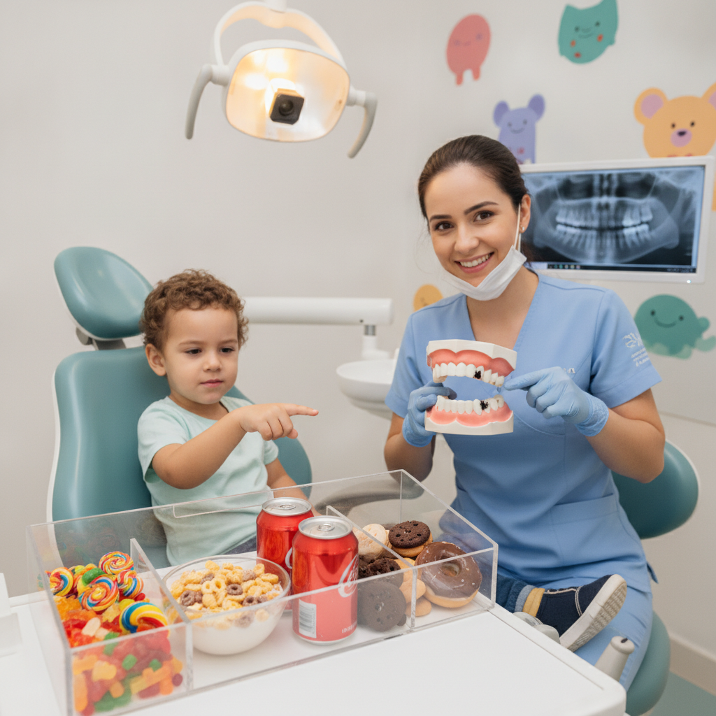 Alimentação que Estraga os Dentes das Crianças em Goiânia