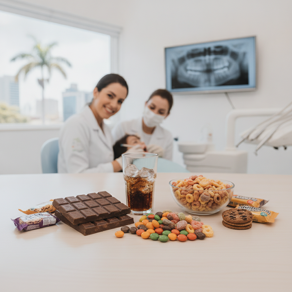 Alimentação que Estraga os Dentes das Crianças em Goiânia