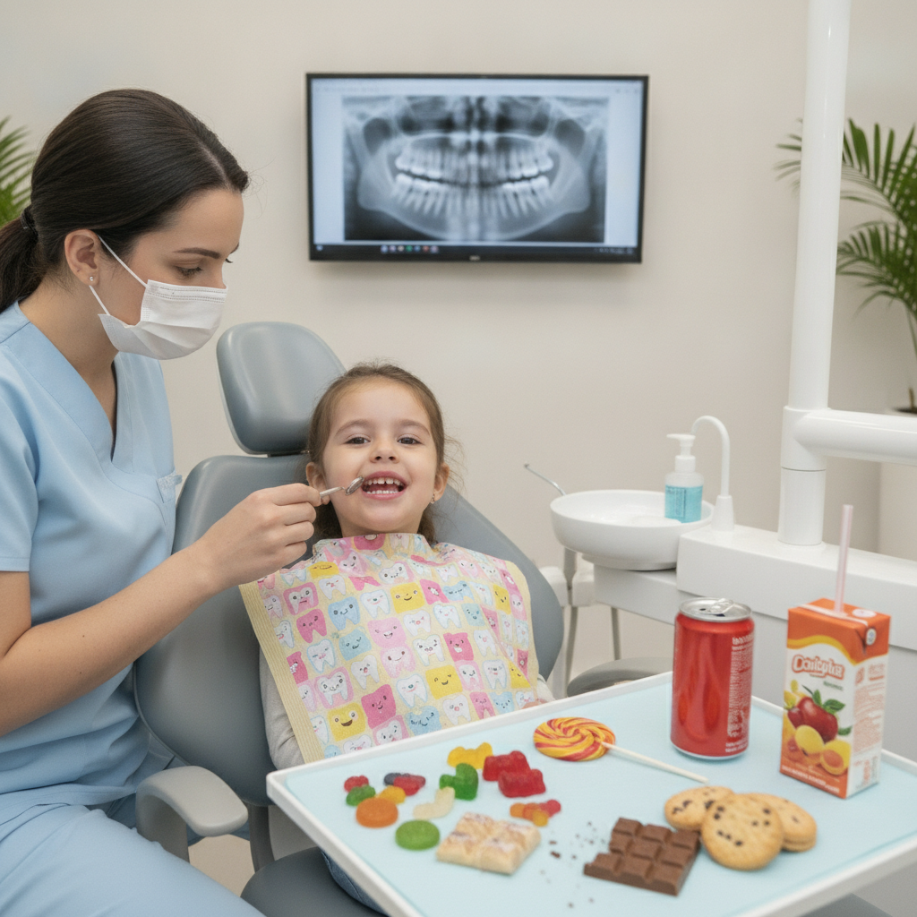 Alimentos que Estragam os Dentes de Leite em Goiânia
