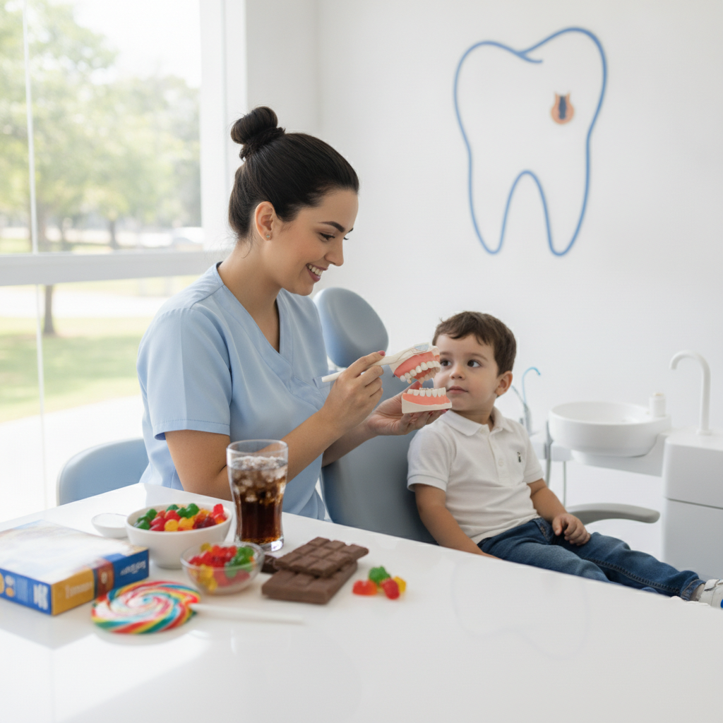 Alimentos que Estragam os Dentes de Leite em Goiânia