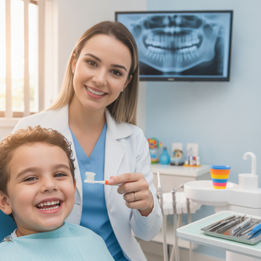 Benefícios do Flúor nos Dentes de Criança em Goiânia