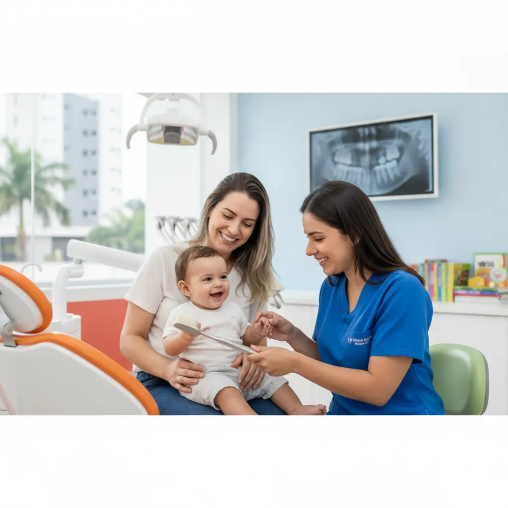 Com Quantos Meses Levar Bebê ao Dentista em Goiânia?