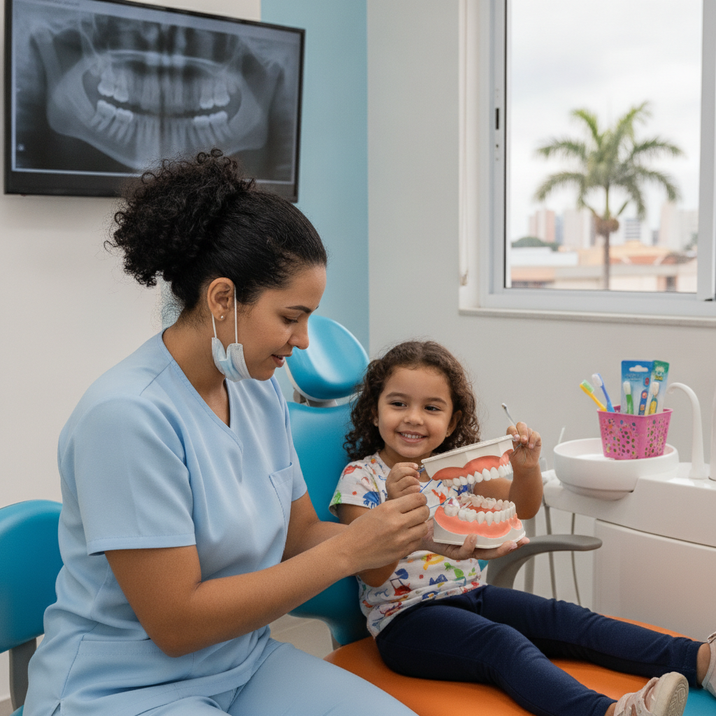 Com Que Idade Criança Pode Usar Fio Dental em Goiânia