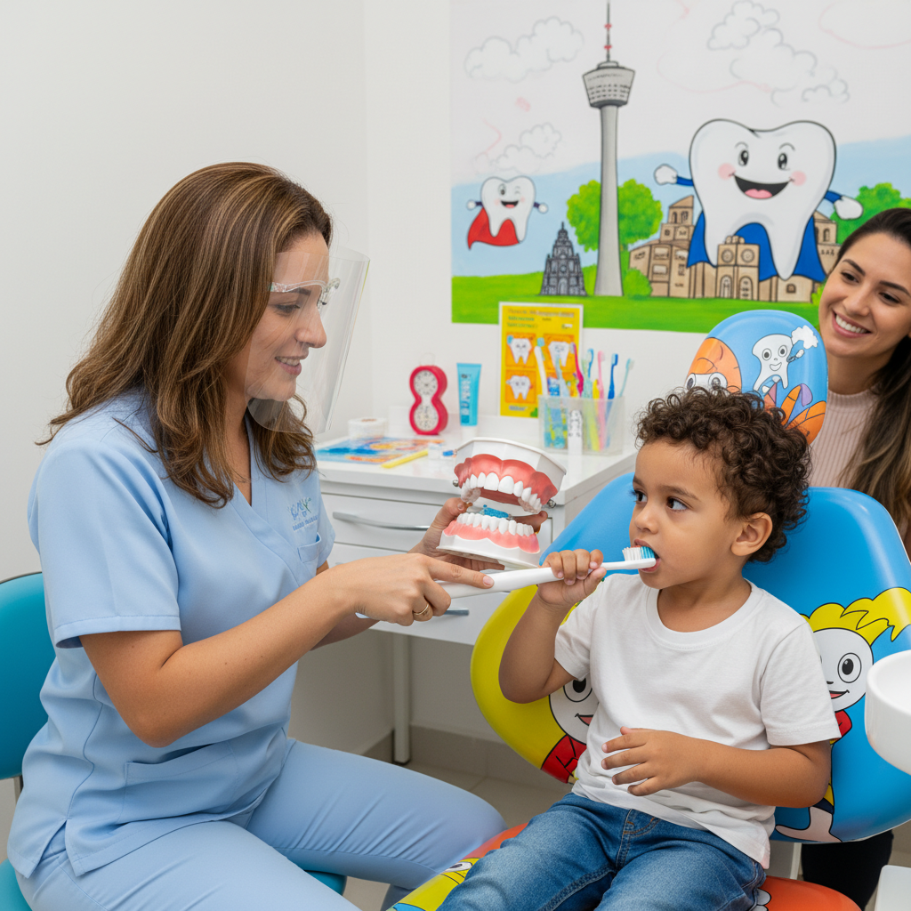 Como Ensinar Criança a Escovar Dentes Corretamente Goiânia