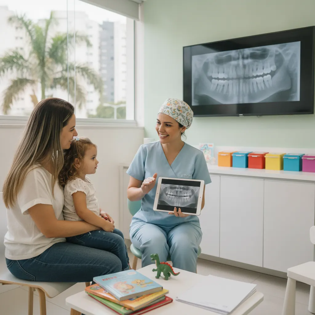 Como Funciona a Anamnese na Primeira Consulta Odontopediátrica em Goiânia