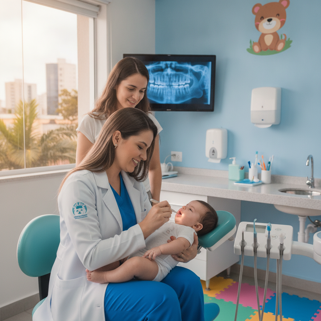 Como Funciona a Primeira Consulta no Dentista Infantil em Goiânia