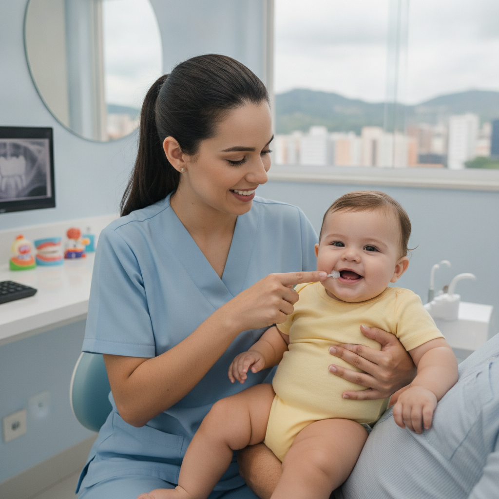 Como Funciona a Primeira Consulta no Dentista Infantil em Goiânia