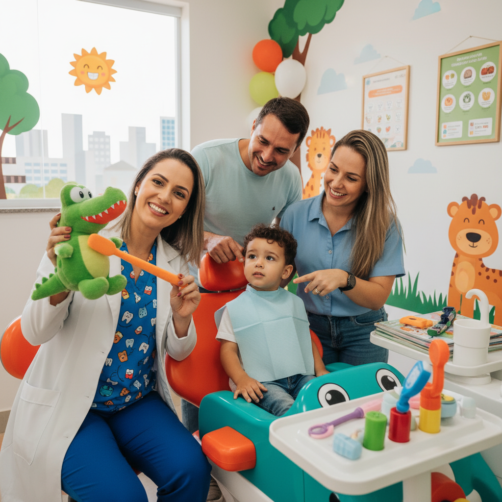 Como Preparar Criança para ir ao Dentista em Goiânia