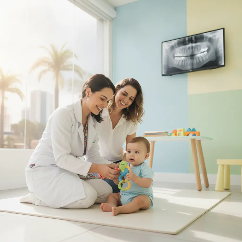 Como Preparar seu Bebê para o Dentista em Goiânia
