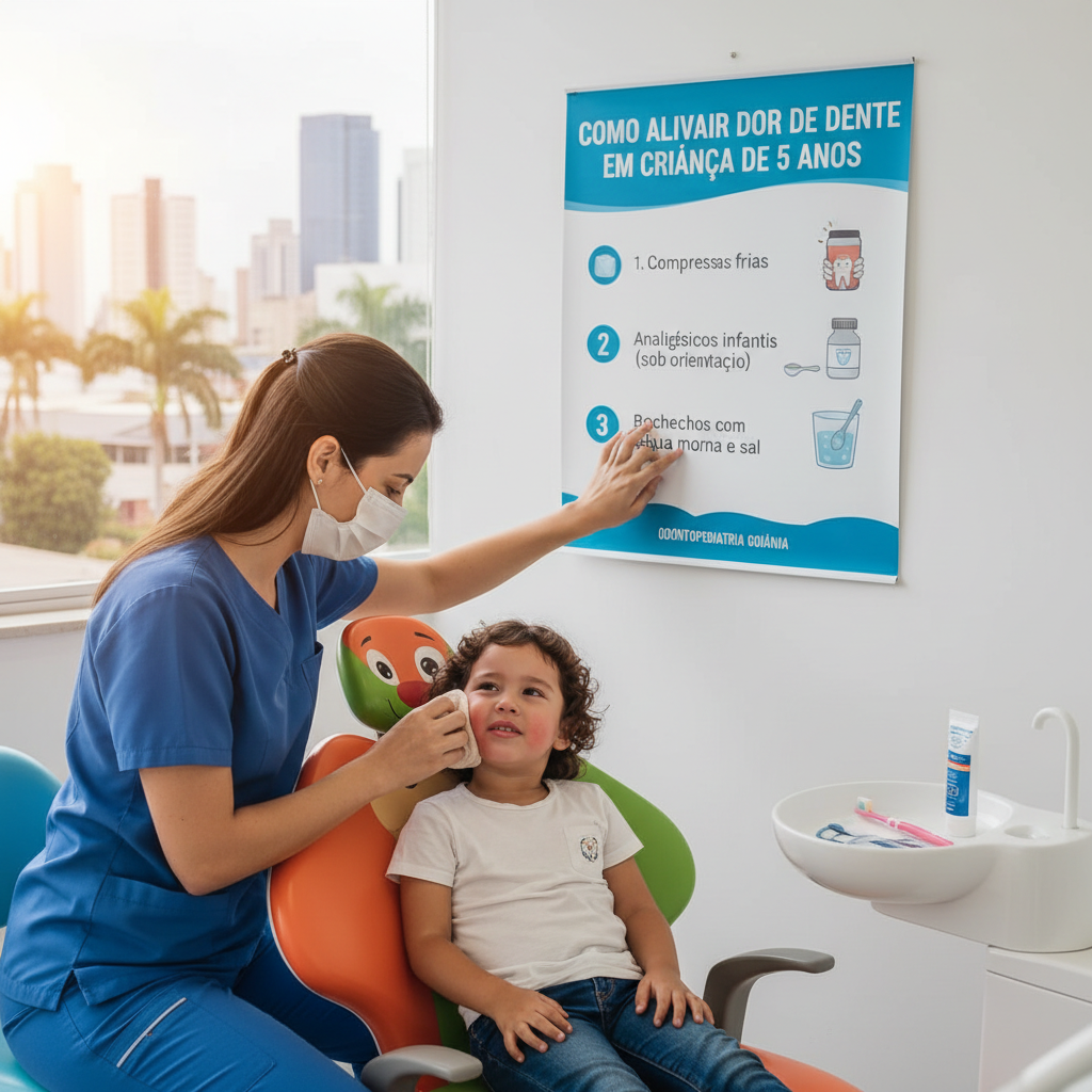 Como Tratar Dor de Dente em Criança em Goiânia
