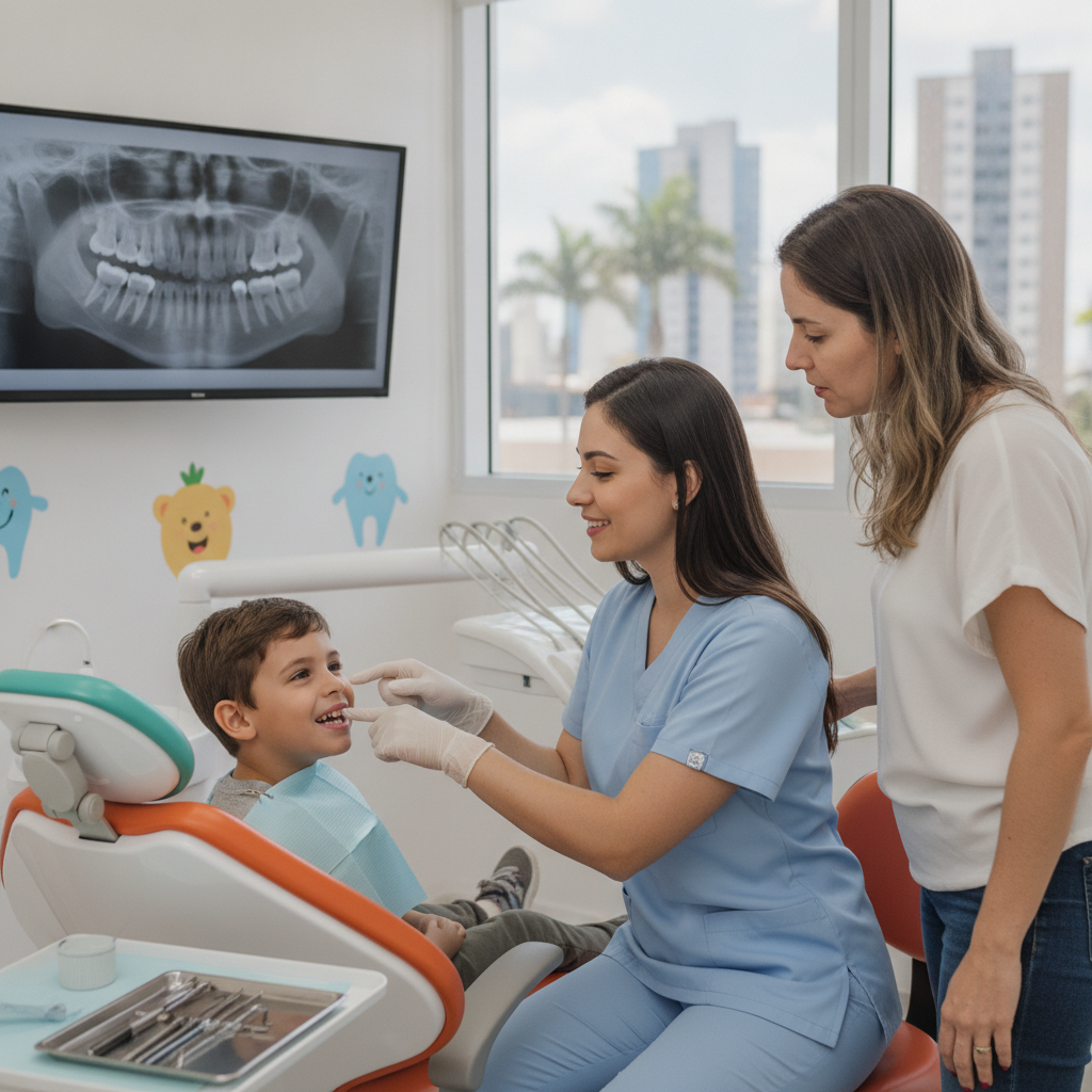 Dentes Nascendo Tortos em Crianças: O Que Fazer em Goiânia