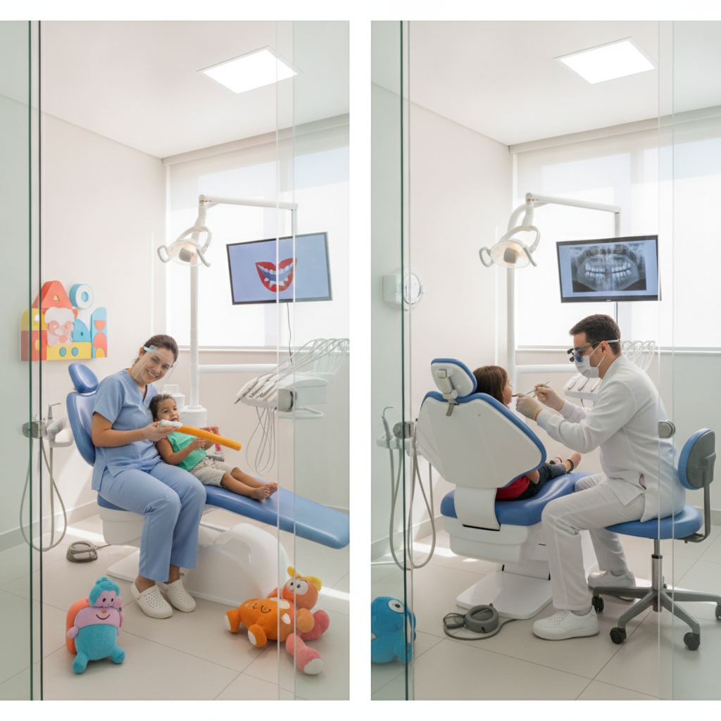 Dentista Infantil ou Odontopediatra em Goiânia: Qual Escolher?