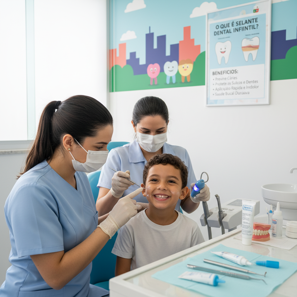 O que é Selante Dental Infantil: Benefícios em Goiânia