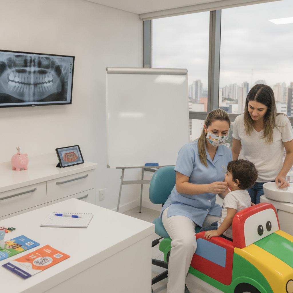 Primeira Consulta Odontopediatria em Goiânia: Quanto Custa?
