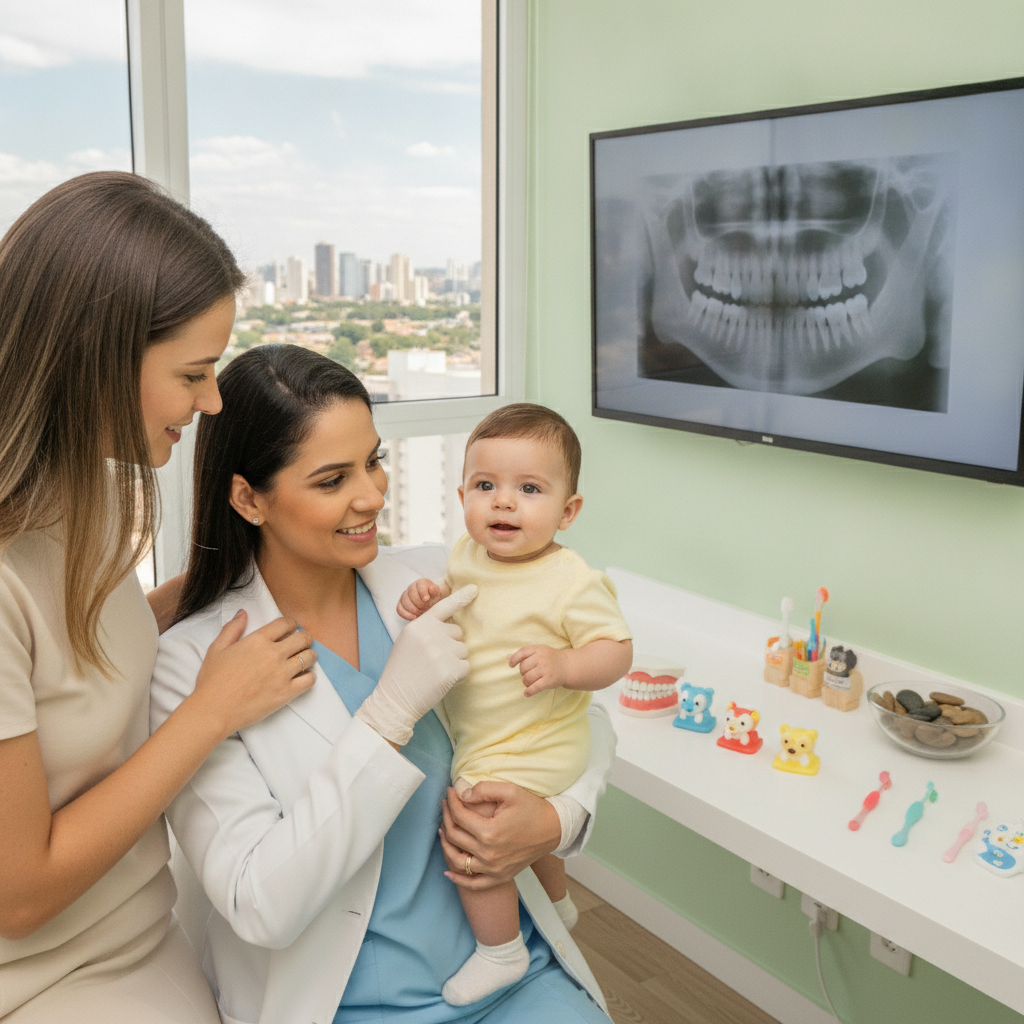 Qual a Idade Certa para a Primeira Consulta ao Dentista Infantil em Goiânia