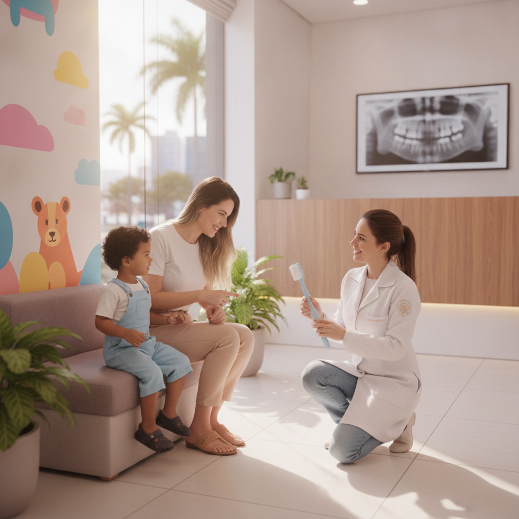 Qual a Idade Certa para a Primeira Consulta ao Dentista Infantil em Goiânia