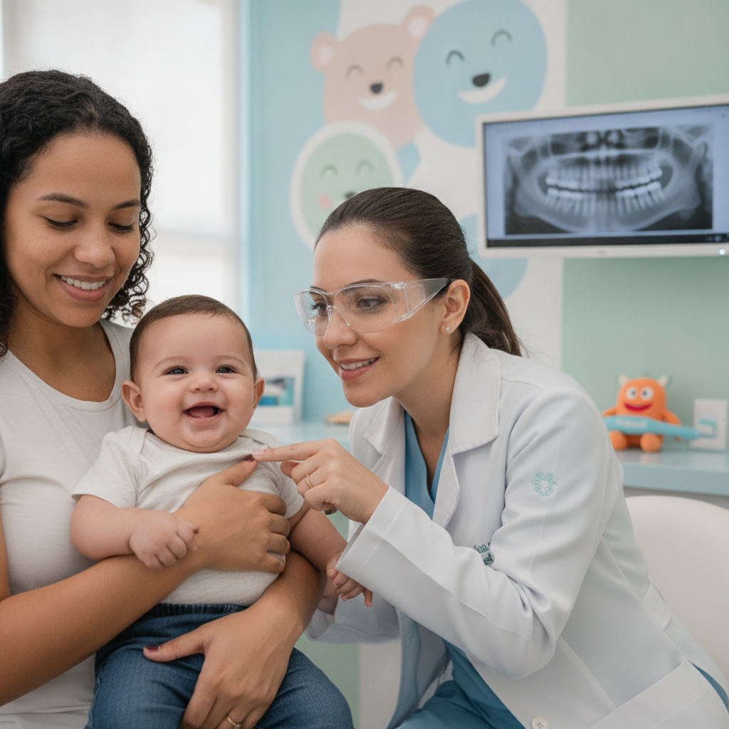 Quando Aparece o Primeiro Dente do Bebê em Goiânia