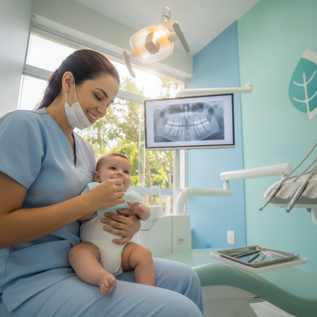 Quando Aparece o Primeiro Dente do Bebê em Goiânia