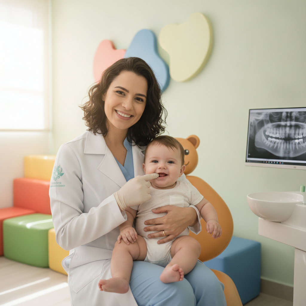 Quando Aparece o Primeiro Dente do Bebê em Goiânia